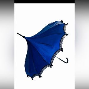 COPY - Blue satin umbrella